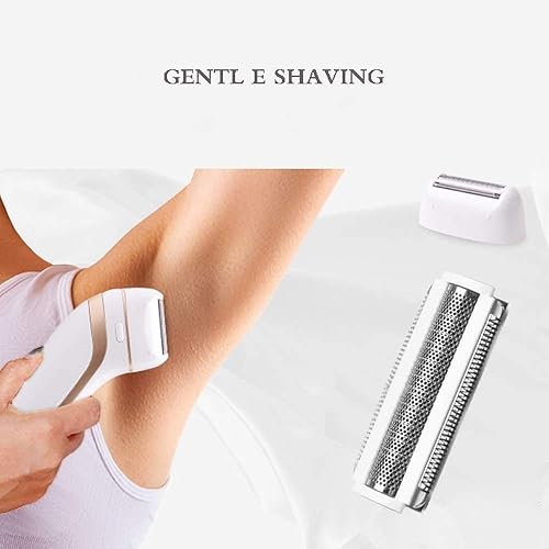 Miniatura 5 de Afeitadora eléctrica para mujer, depiladora 3 en 1, inalámbrico, incluye maquinilla de afeitar eléctrica, removedor de callos de pies, recortadora