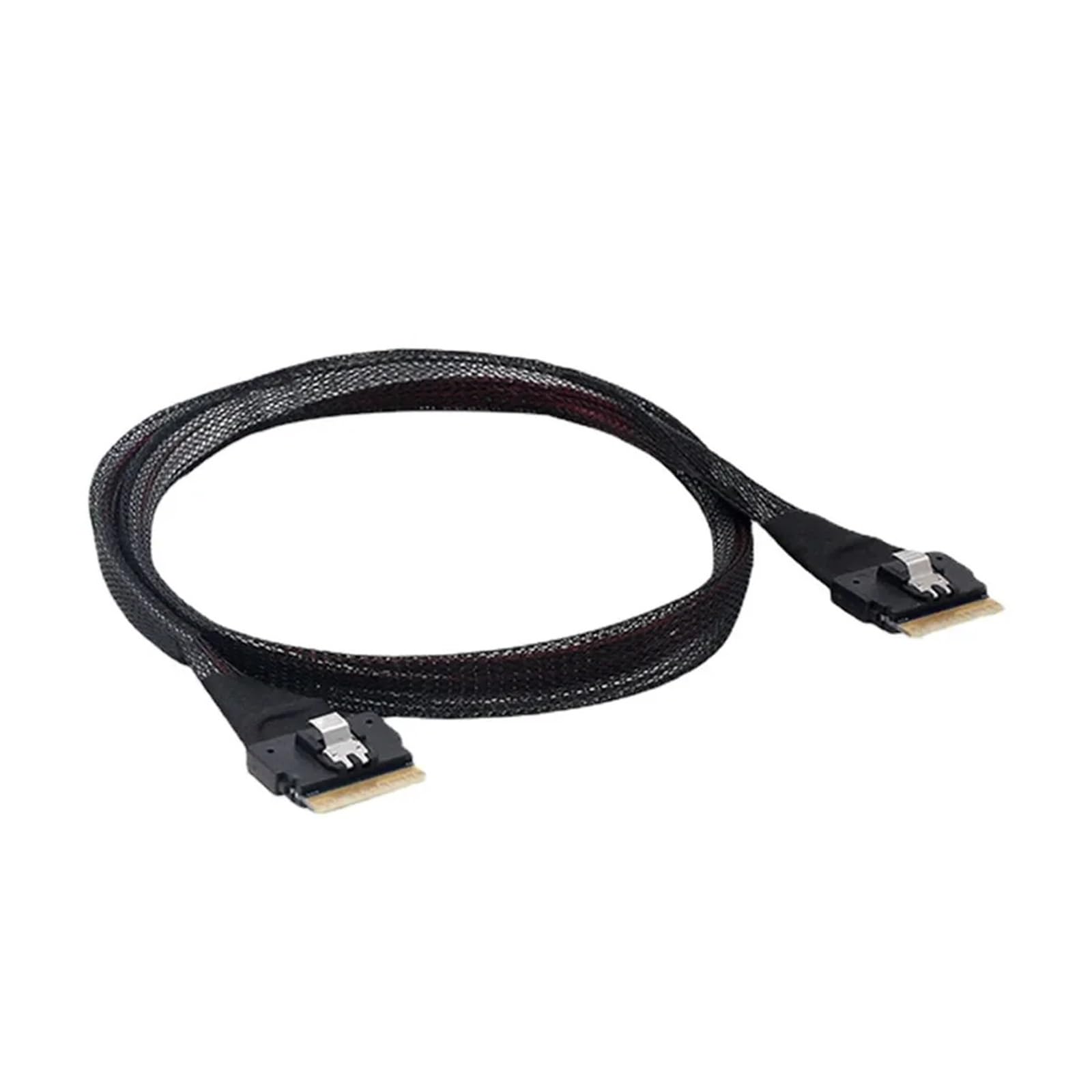 Câble hôte SFF-8654 74 broches Slim S*A*S vers PCI-E Slimline S*A*S 4.0 SFF-8654 8i 74 broches (0,8 m)