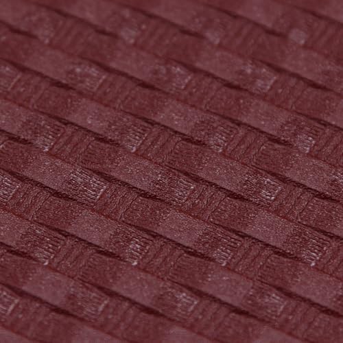 HOLSTEX Thermoform Sheet - (Basketweave Texture) - (.080 Thickness) - (8in x 8in Sheet) - (Chestnut) - (1 Sheet) - for Holster Making, DIY Cosplay, Airsoft Armor