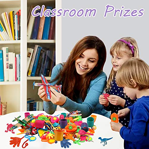 Amy&Benton 120PCS Pinata Filler Kids Birthday Party Favors for Goodie Bag Fillers Carnival Prize for Kids Prize Box Toys for Classroom Treasure Box Prizes Bulk Toy Assortment for Boys