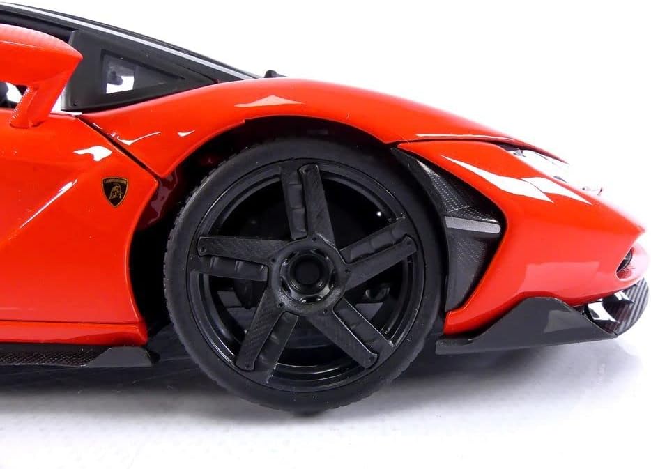 Maisto - 31386OR Miniature Collectible Car, Orange/Black