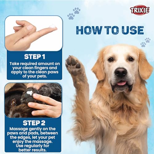 Trixie 2571 Pfotenpflege mit Bienenwachs, 50 ml