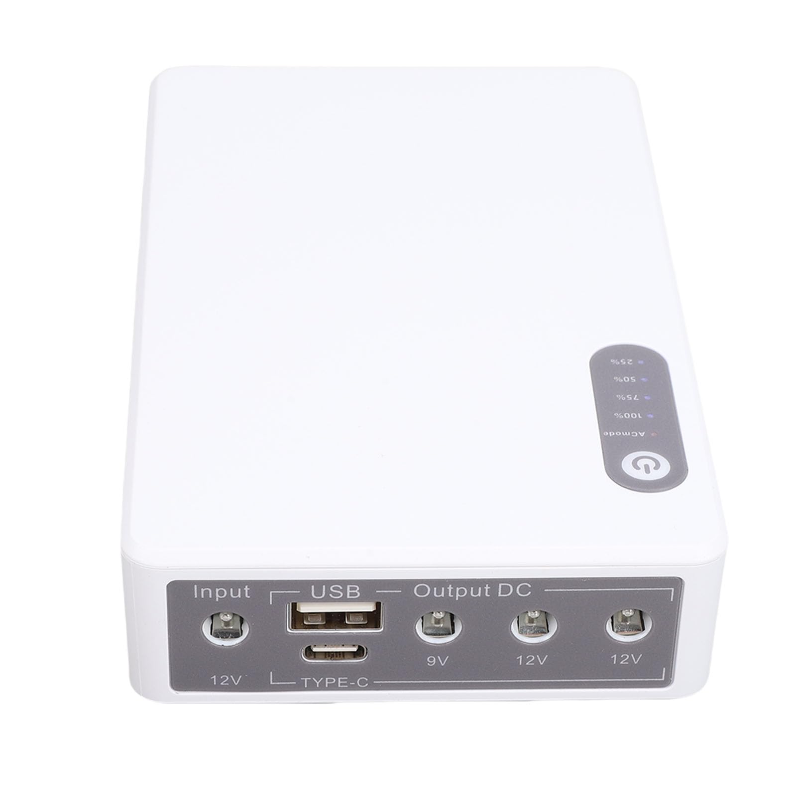 FTVOGUE Mini DC UPS, Gruppo di continuità 10400mAh con Protezione da Cortocircuito, per Router Modem Telecamera di Sicurezza Smartphone Fax (Spina europea)