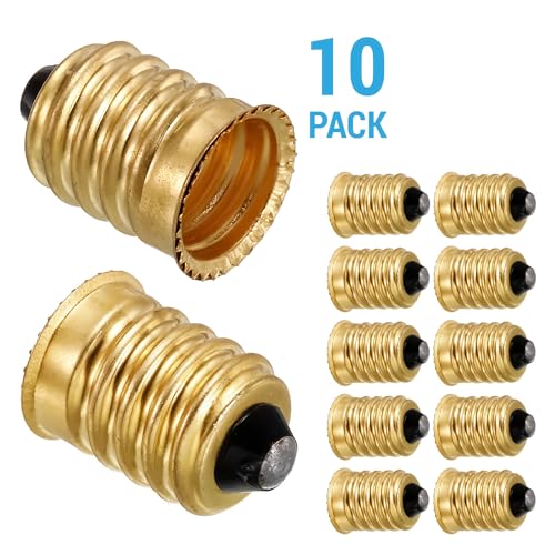 Adaptador de rosca E14 a E12 para lámparas de araña y apliques decorativos 4