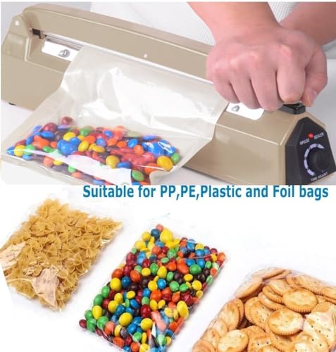 Machine à sceller manuelle à impulsion 30,5 cm pour sacs plastique PE PP - 3
