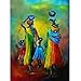 AJleil Puzzle 1000 Piezas Pintura Mujer Africana Cuadro Decorativo patrón Puzzle 1000 Piezas paisajes Educativo Divertido Juego Familiar para niños adultos50x75cm(20x30inch)