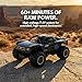 KB KAIBO 1:16 Amphibious Remote Control Car, Fully Submersible Remote Control Monster Truck for Kids, All Terrain 4WD RC Toy with 2 Batteries (60+ Min), 7.4V High Power, Durable Truck for Boys-Blue