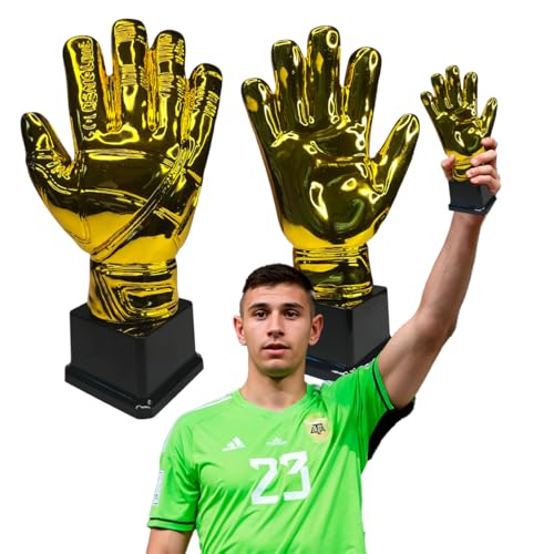 Reviews de Trofeos , listamos los 10 mejores. 49 GRUPO CARNAVALLIA Trofeo Guante De Oro Premio Portero Futbol Winner Ganador Mundial