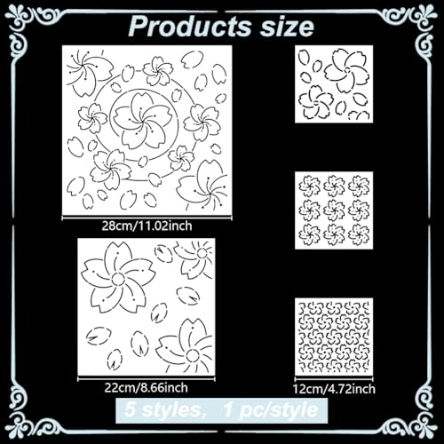 Pochoirs Sashiko pour matelassage : tracez enfin des lignes droites en PET - 3