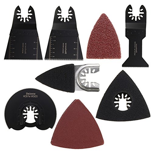 FEVERWORK 68pcs Oscillating Multitool Saw Blades Kit for Fein Makita Bosch Milwaukee Multitool - Image 2