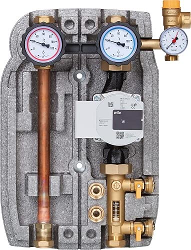 Solarstation Easyflow Typ 2 HE mit Wilo Hocheffizienzpumpe Solar Solarthermie 2HE-2-12L-9702463