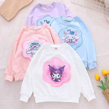 新品　クロミちゃん　シナモンロール　トレーナー　Mサイズ　2枚セット Amazon.co.jp: [WIEWILY] クロミ/シナモロール 子供服