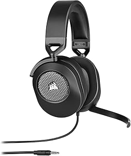 Corsair HS65 Surround Wired Gaming Headset Cross-Platform – Dolby 7.1 Surround Sound – SonarWorks SoundID – Compatible wit…