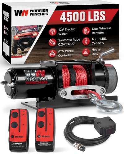 Warrior Winches Ninja 4500 lbs