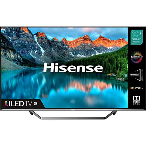 HISENSE 65U7QFTUK Quantum Series 65-inch 4K UHD HDR Smart TV with Freeview play, and Alexa Built-in (2020 series), Operating System VIDAA