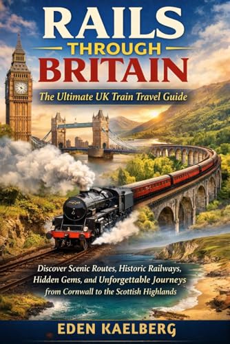 Rails Through Britain: The Ultimate Uk Train Travel Guide: Discover Scenic Routes, Historic Railways, Hidden Gems, and Unforgettable Journeys from Cornwall to the Scottish Highlands