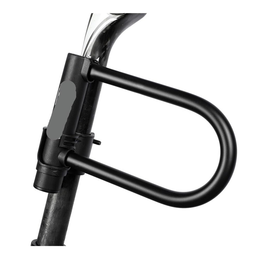Candado para bicicleta, Candado U Bicicleta Acero Seguridad Negro