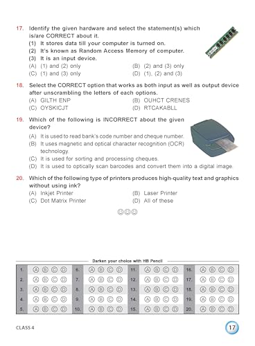 Image of MTG International Computer Science Olympiad (ICSO) Workbook Class 4 - Chapter-wise MCQs, Quick Recap with Achievers Section - SOF Olympiad Books For 2026-27 Exam