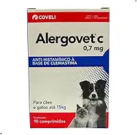 Coveli Alergovet C 0 7Mg Para Cães