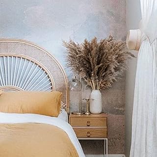 HUAESIN 20PCS 100cm Tall Pampas Grass Artificial Pampas Grass Large Dried Pampas Grass Decor Natural Dried Flowers Bouquet for Boho Home Decor Wedding Party Photographing Hotel Decor