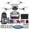 Combo DJI Mini 5 Pro Drone RC2 Fly More: UAV aéreo con cámara ligero, kit para principiantes, vuelo extendido, seguimiento inteligente, fotografía portátil, incluye tarjeta de 64GB + plataforma de aterrizaje + más 2