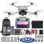 DJI Mini 5 Pro Drone RC2 Fly More Combo Plus Lightweight Camera Aerial UAV Bundle Extended Flight Smart Tracking Portable Kit with 64GB Card Landing Pad More