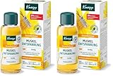Kneipp Gesundheitsbad Muskel Entspannung - Badeöl mit wertvollem Extrakt der Arnika & ätherischen Ölen aus Cabreuva, Rosmarin & Pinus-Arten - belebt & tut gut nach körperlicher Anstrengung - 100ml