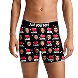 Valentinstags-Unterwäsche – EIN individuelles, einzigartiges Kleidungsstück für ihn, ideal Romantik und(Schwarz,M)