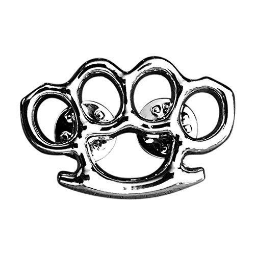 Miltacusa Knuckles MC Jacket Vest Biker Pin (MP3) 2 PC for Jackets, Back Packs, Tactical Gears, and more.