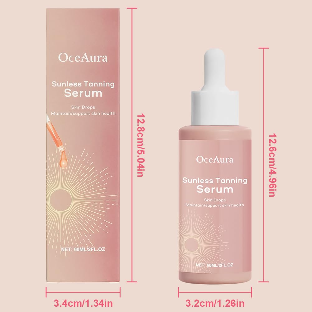 2PCS Tanning Drops, 2025 New Sunless Tanning Drops, No Sun Damage, Naturally Promote Melanin Production - Image 2