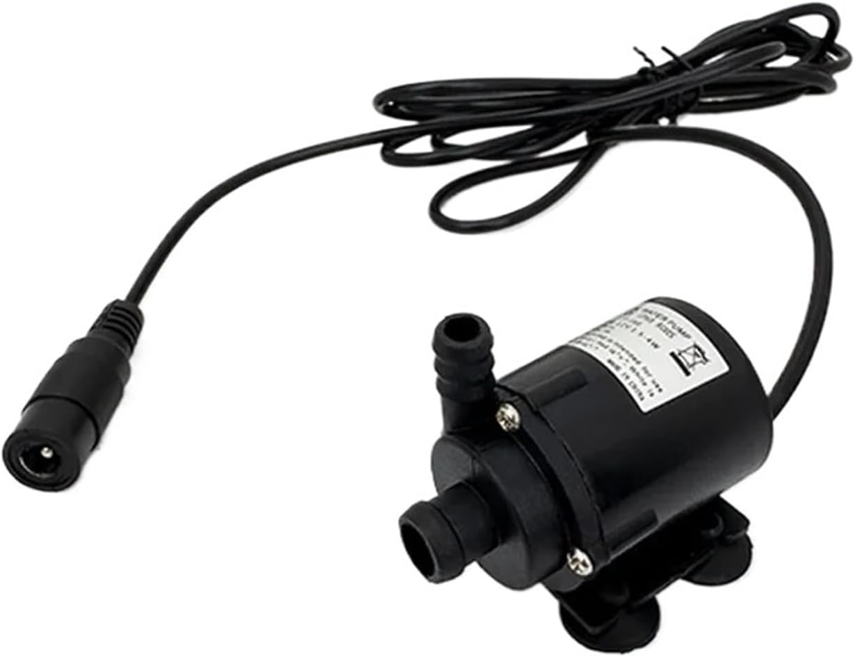 1pc DC Female Connector EU 280L/H Brushless Motor Submersible Pump DC6-12V/4-6V Fish Tank Aquarium Pump Computer Water-Cooled Pet Water Dispenser