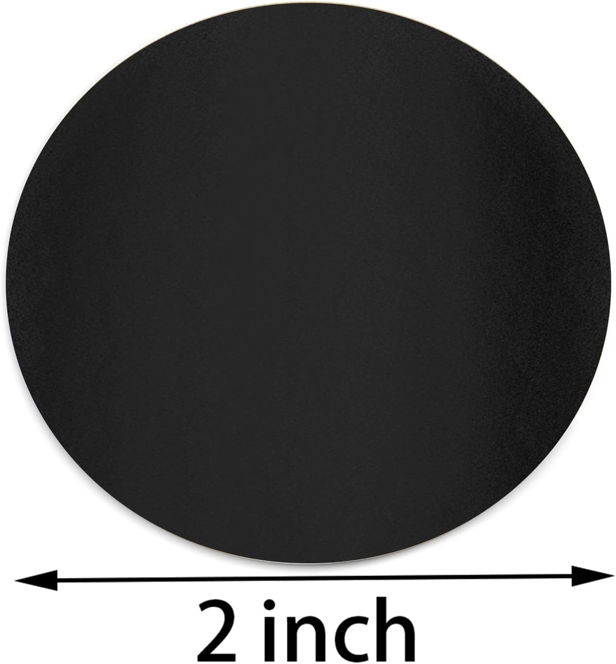 1000 Pcs 2 inch Chalkboard Labels Adhesive Blackboard Stickes for Jar, Container Mark Storage Classification, 2 Roll