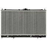 UIU Engine Coolant Radiator with Transmission Oil Cooler Compatible with Dodge Stealth 1991-1996 & Mitsubishi 3000GT 1991-1999 3.0L, Automatic Transmission, Replace# MB605452, MB605453