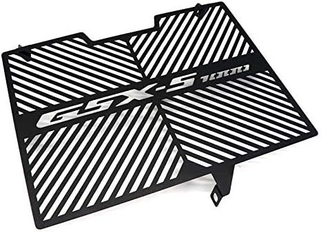 Semoic Motorcycle Radiator Guard Grille Guard Cover Protector for Gsx-S1000 Gsx S1000 2015-2018 Motorcycle Accessories(Black)