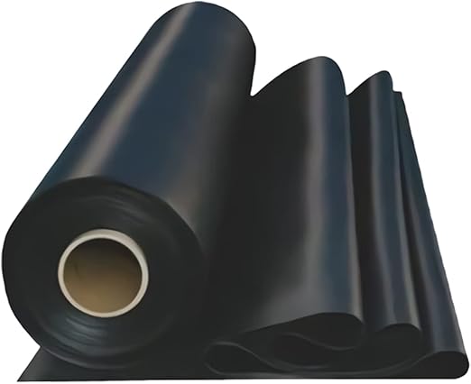 Image Pond Liner Garden Pool Membrane HDPE Liners Pool Membrane Film Waterproof Flexible Fish Pond Liner Durable Pond Lining for Koi Ponds, Waterfall, Stream, Fountains and Water Gardens