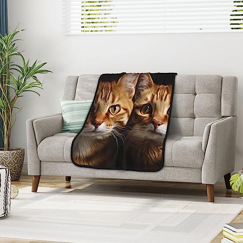 Cobertor para gatos cobertor dupla face cobertor de cama de flanela super macio para cama sofá e via