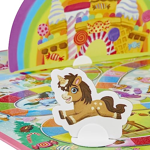 Hasbro Gaming F3190 Candy Land Unicorn Edition Preschool Board Game thumb #3