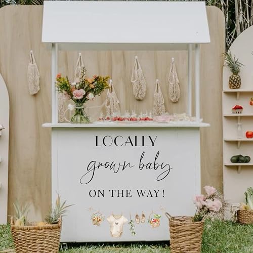 Vinilo decorativo Locally Grown Baby on the Way 25.4x5.08 cm miniatura 3