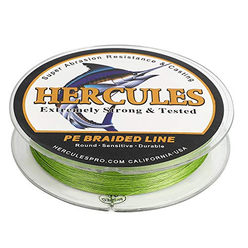 Hercules Super Cast 500M 547 Yards Braided Fishing Line 20 LB Test for Saltwater Freshwater PE Braid Fish Lines Superline 8 Strands - Image 4