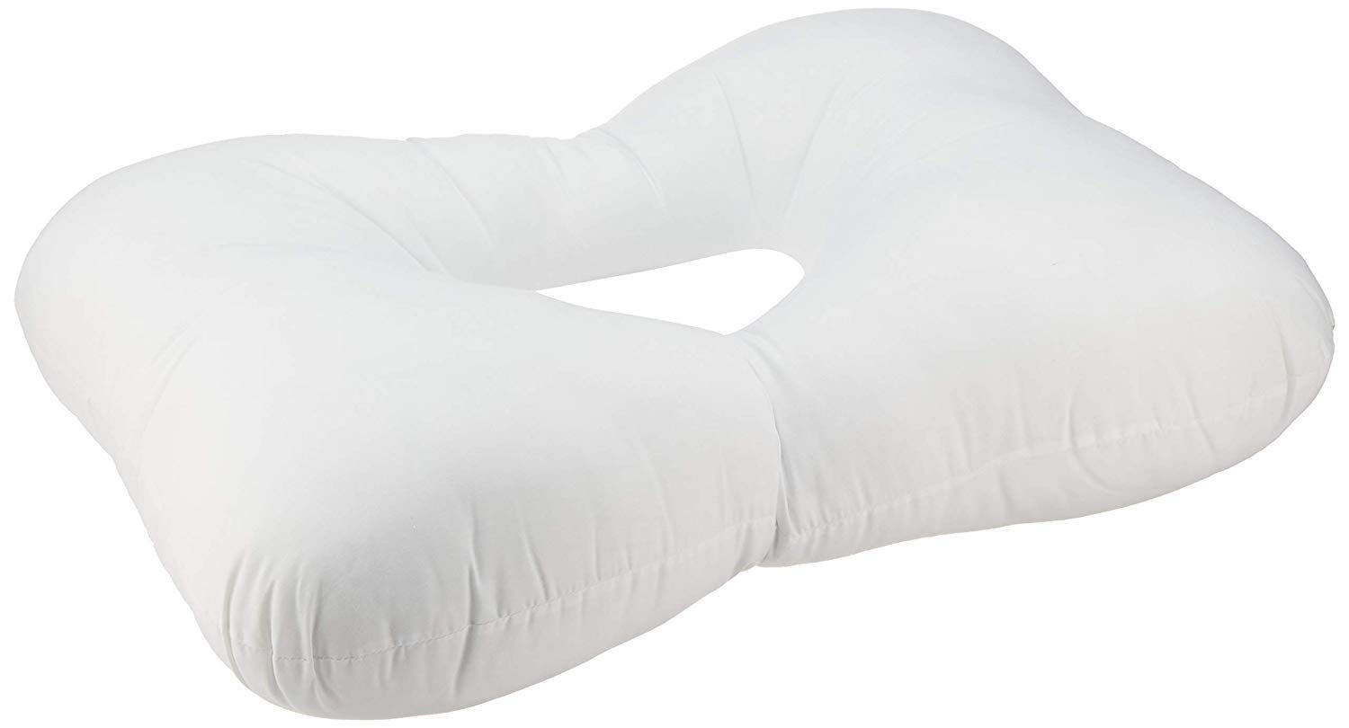 RolyanSleepRite Pillow, Standard Pillow, Comfortable Pillow Helps with Neck Pain and Spinal Alignment, Properly Supports Head, Neck, & Shoulders to Help Give the User More Comfortable Night of Sleep