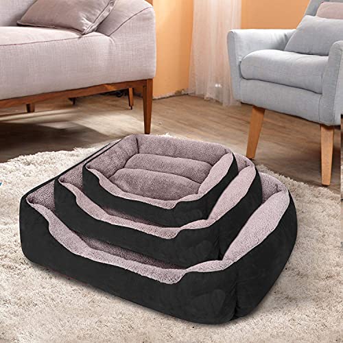 CLOUDZONE Dog Beds for Large Dogs, Large Dog Bed Machine Washable Rectangle Breathable Soft Padding with Nonskid Bottom… - Image 7