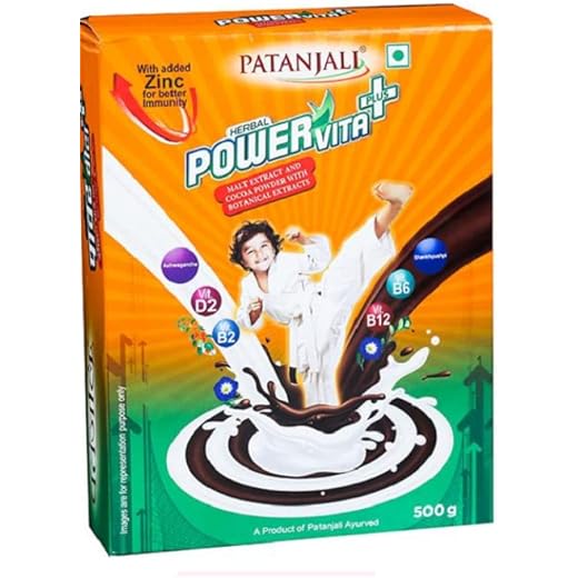 Patanjali Powervita Refill 500g 500 g
