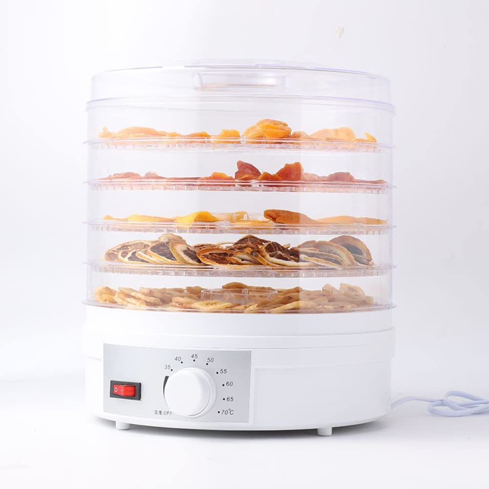 Skyehomo Essiccatore Alimentare Acciaio Inox 30 Litri Con 8 Vassoi, 650 W Disidratatore - Foto 4