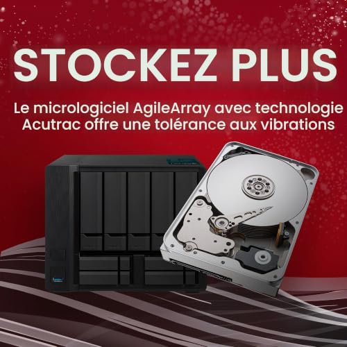 Seagate IronWolf ST3000VN006 disque dur 3 To 5400 trmin 256 Mo 3.5 Série ATA III Neuf - vue 8