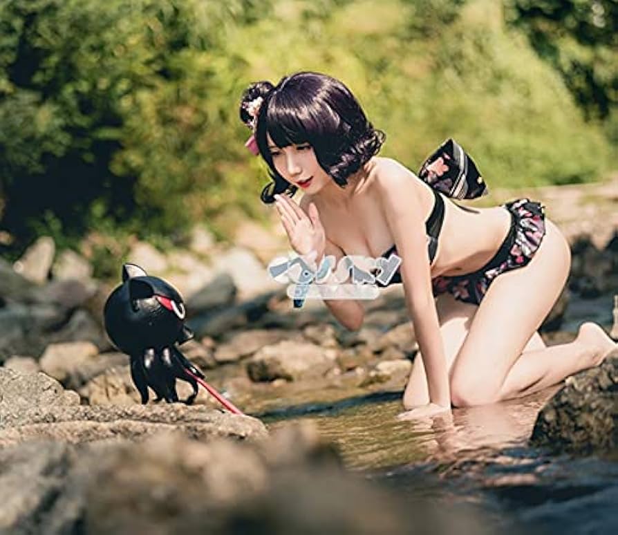 Amazon | longmucos Fate/Grand Order FGO葛飾北斎水着コスプレ