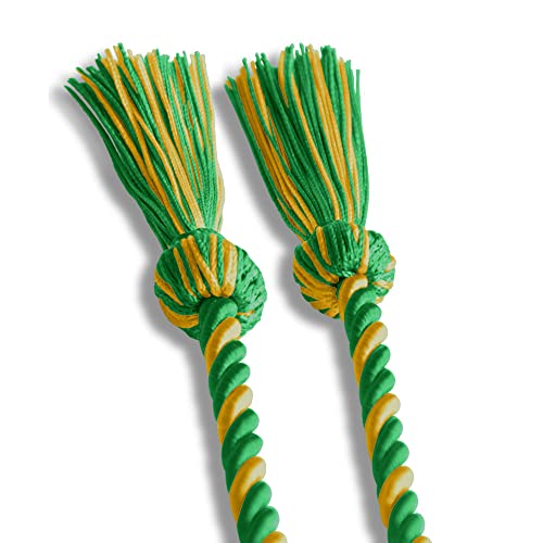 Image of Endea Graduation Single Honor Cord Two-Color (Green /Gold)