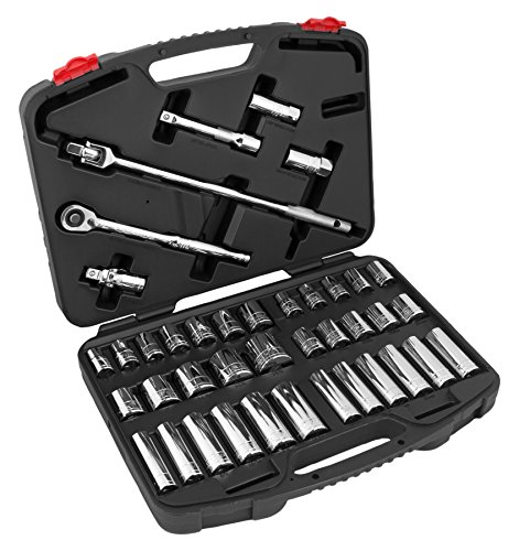 Performance Tool W32905 1/2-Inch Drive Mechanic's Set, 40-Piece