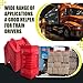Vevitts 20 Pack Corner Edge Protectors for Cargo Loads, Heavy Duty Tiedown Corner Protector Flatbed Edge Corner Protector Holder Edge Protectors for Pallets,Trailer,Truck