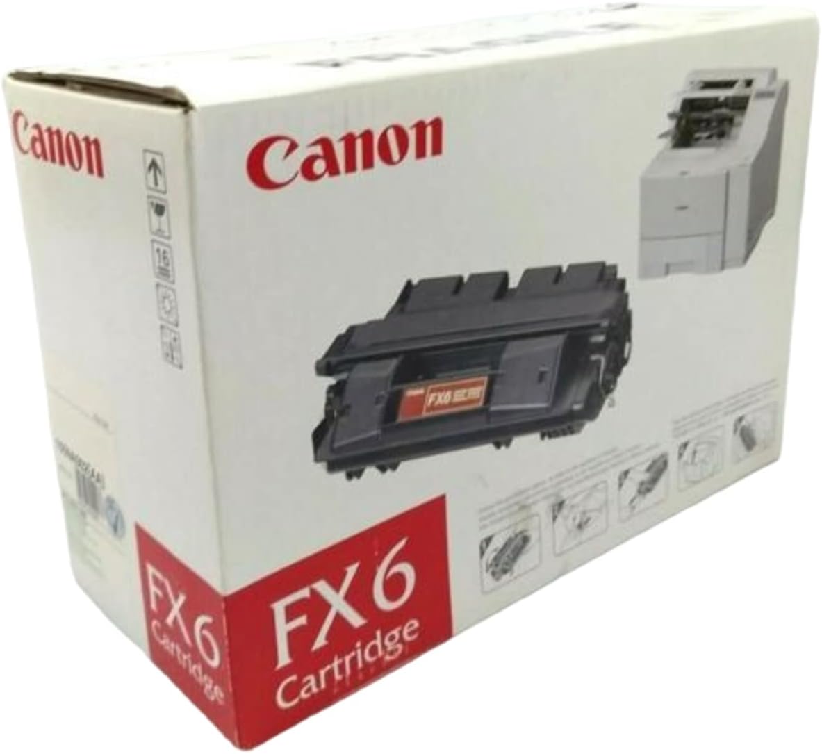 Canon FX6 1559A002AA LaserClass 3170 3175 3175MS Toner Cartridge (Black) in Retail Packaging