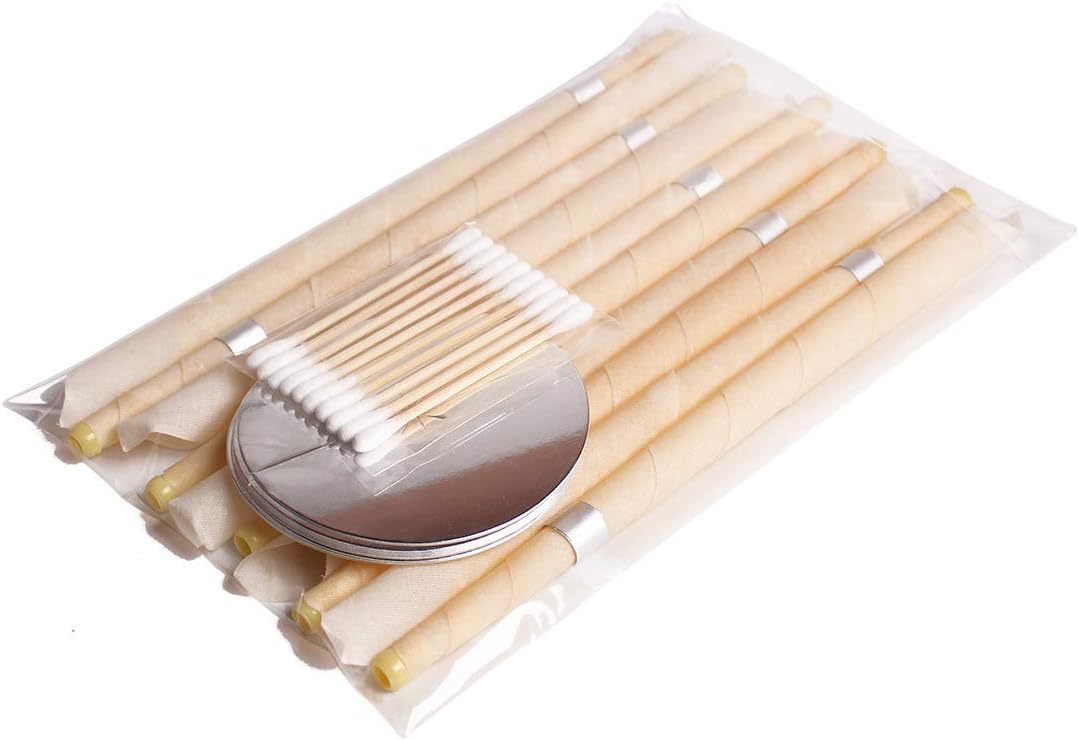 MCHERRY Traditional Beeswax Ear Candles Kit (25)